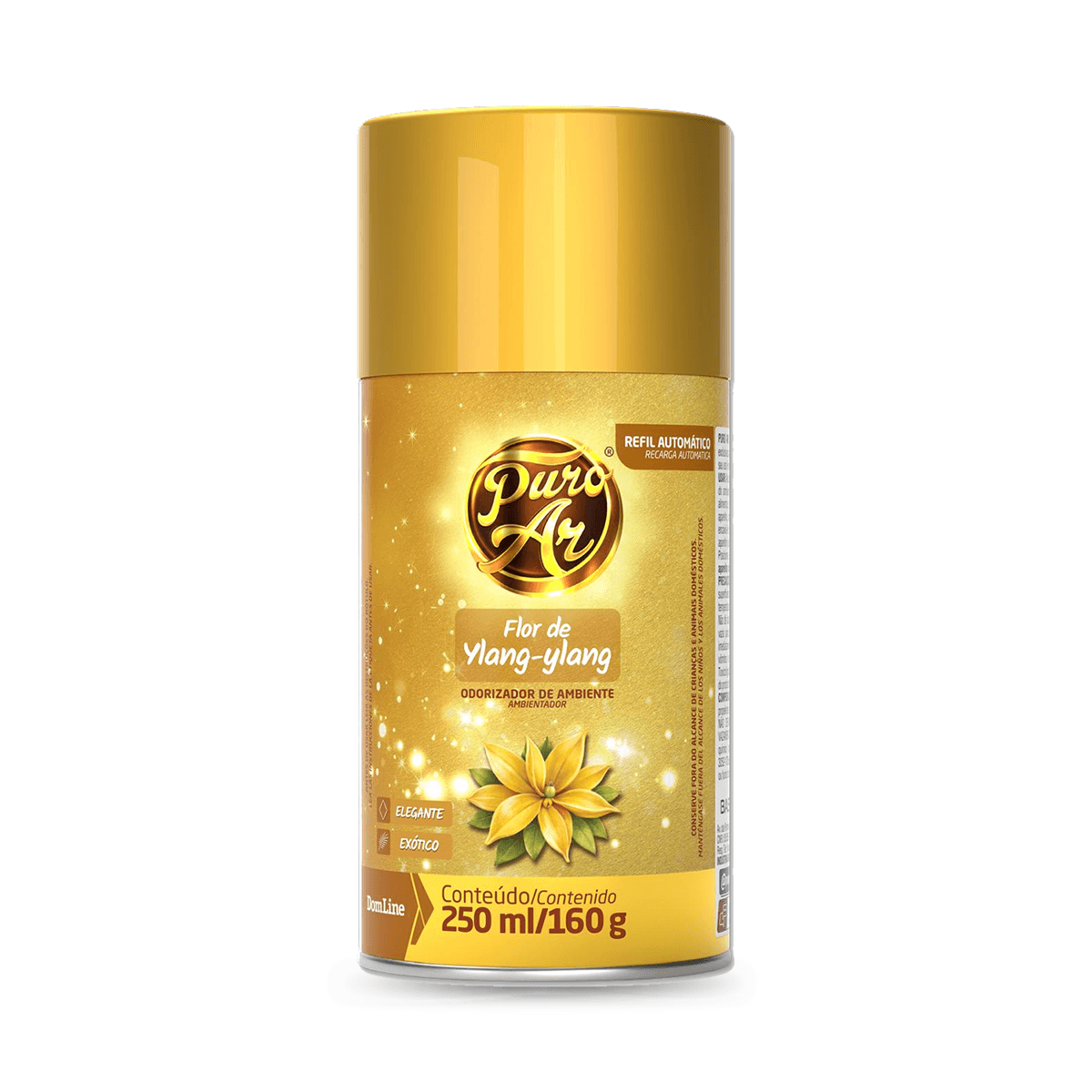 Odorizador de Ambientes Aerossol Flor de Ylang-Ylang 250ml Puro Ar